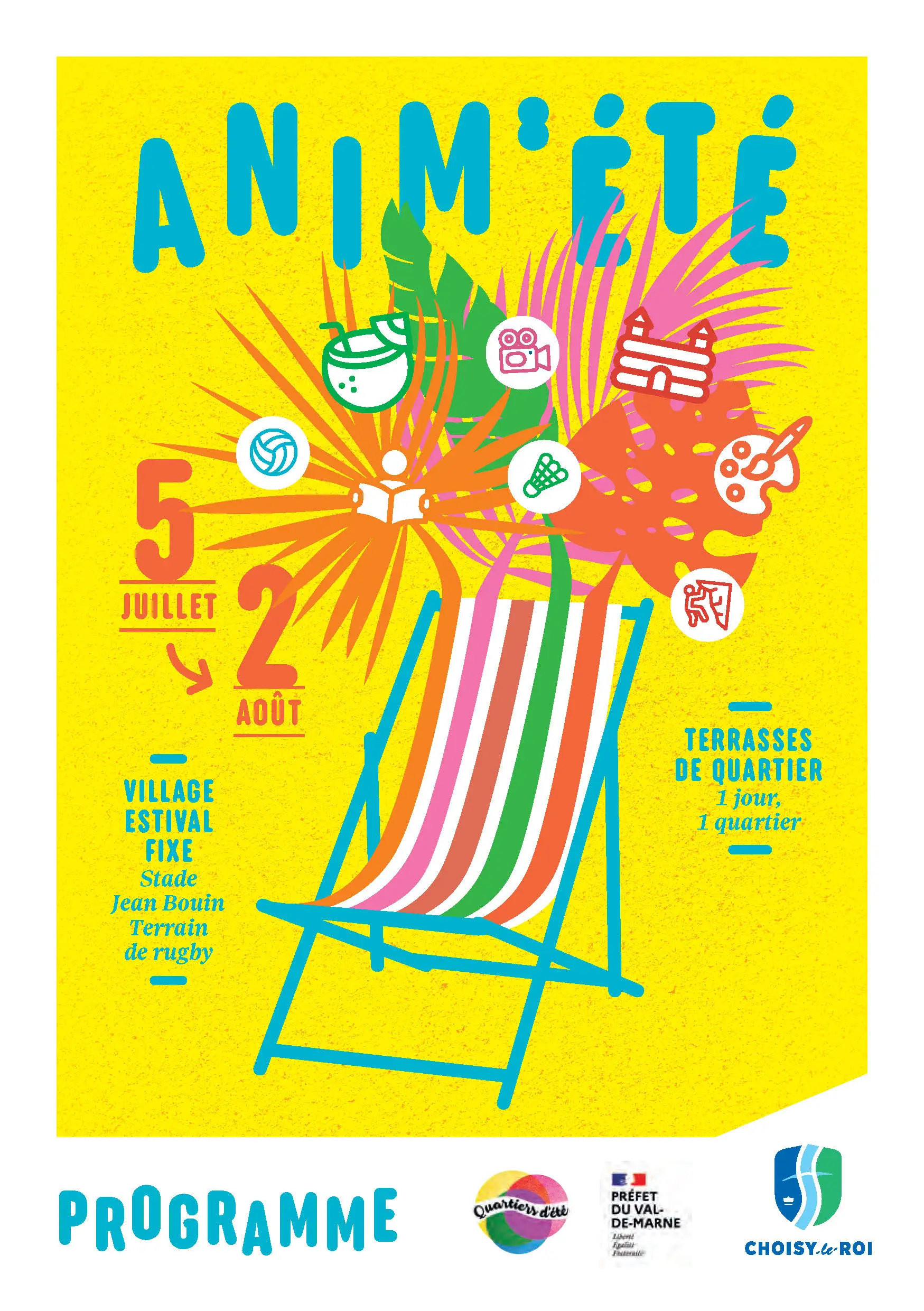 Anim'été - De retour du 5 juillet au 2 août 1 Programme