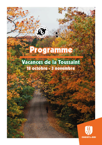 Espace Langevin - Les activités des vacances de la Toussaint 1 Espace Langevin