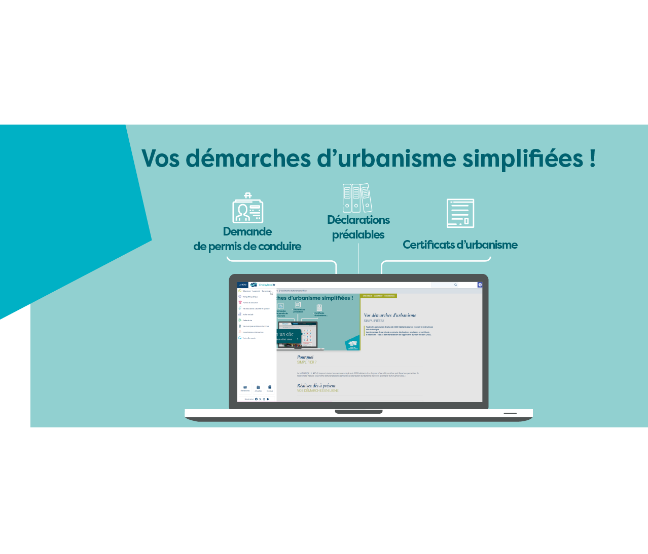 Vos démarches d’urbanisme simplifiées !