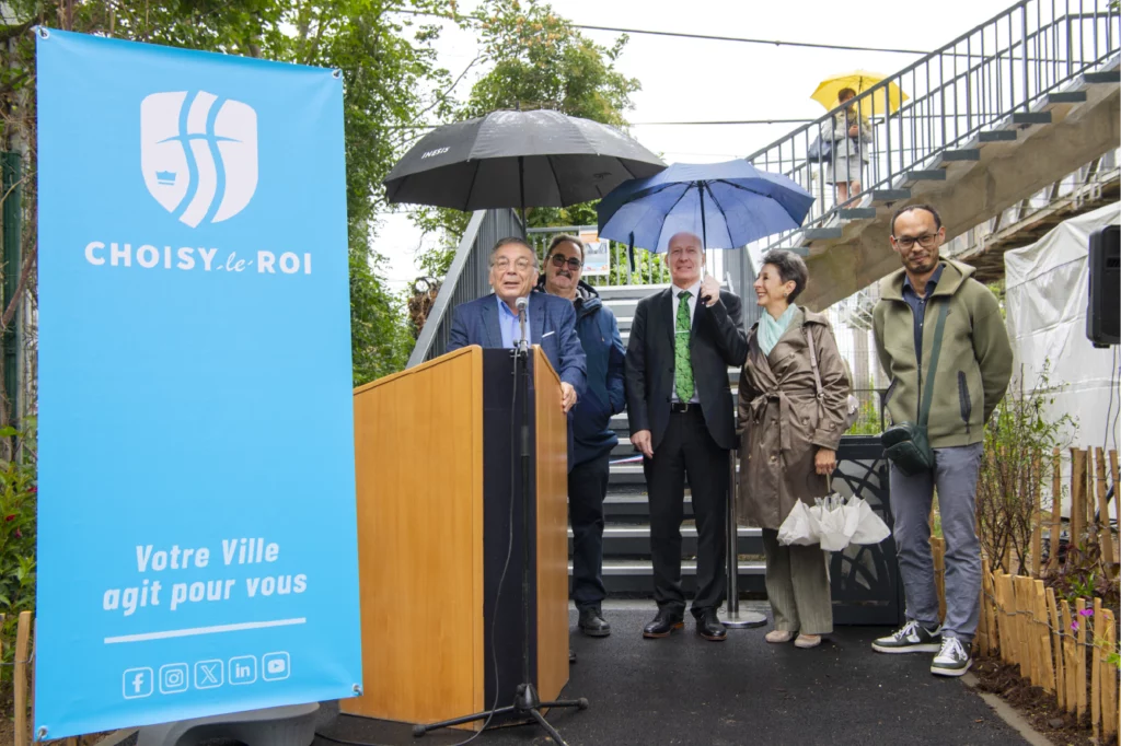 Choisy en images 2 mairie choisyleroi inauguration passerelle de la cuve 2