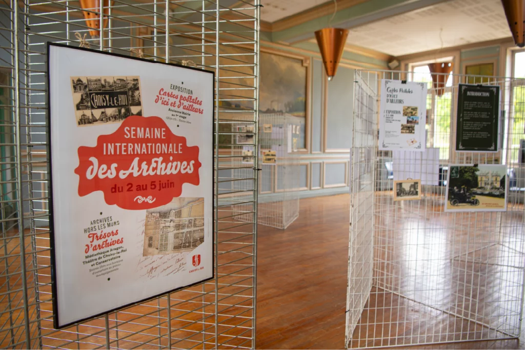 Choisy en images 4 mairie choisyleroi semaine internationale des archives 11
