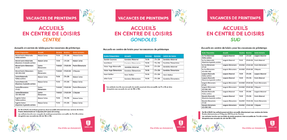 mairie choisyleroi accueils centres loisirs printemps2026