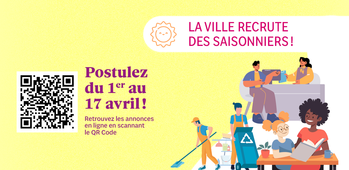 mairie choisyleroi recrutement campagne saisonniers 2026