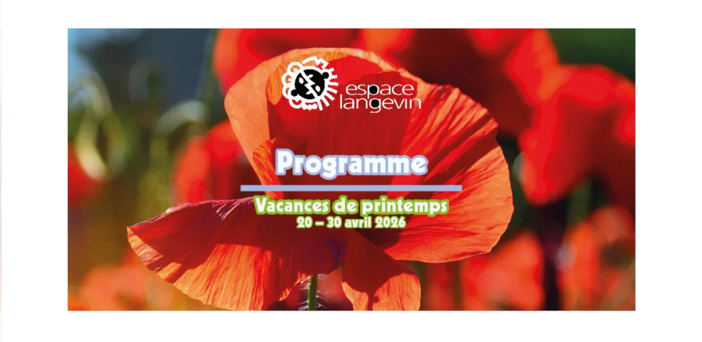 mairie choisyleroi espace langevin programme vacances printemps 2026