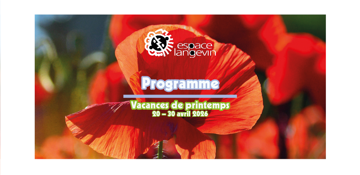 mairie choisyleroi espace langevin programme vacances printemps 2026