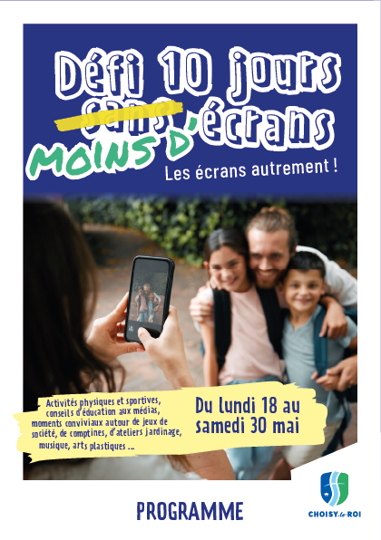 Défi "10 jours moins d'écran"