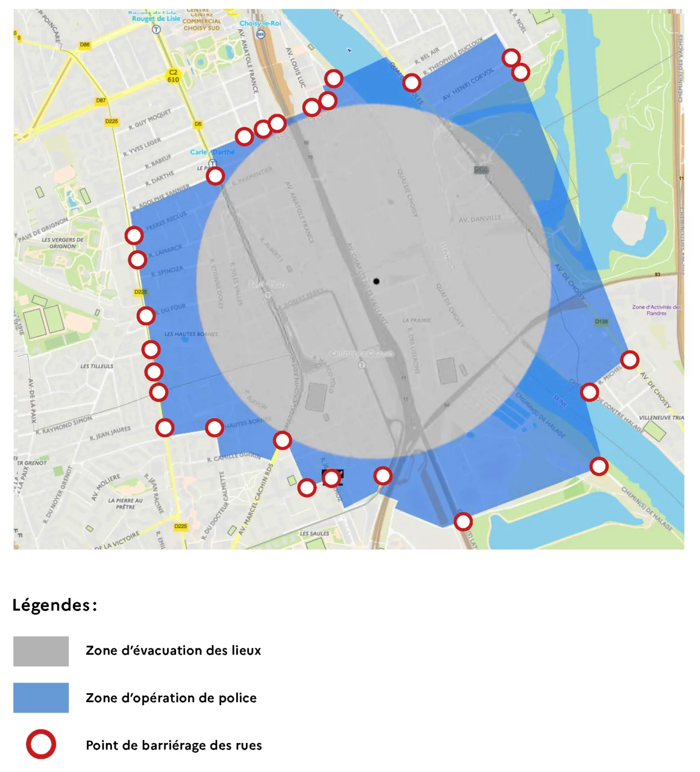 zones interdiction